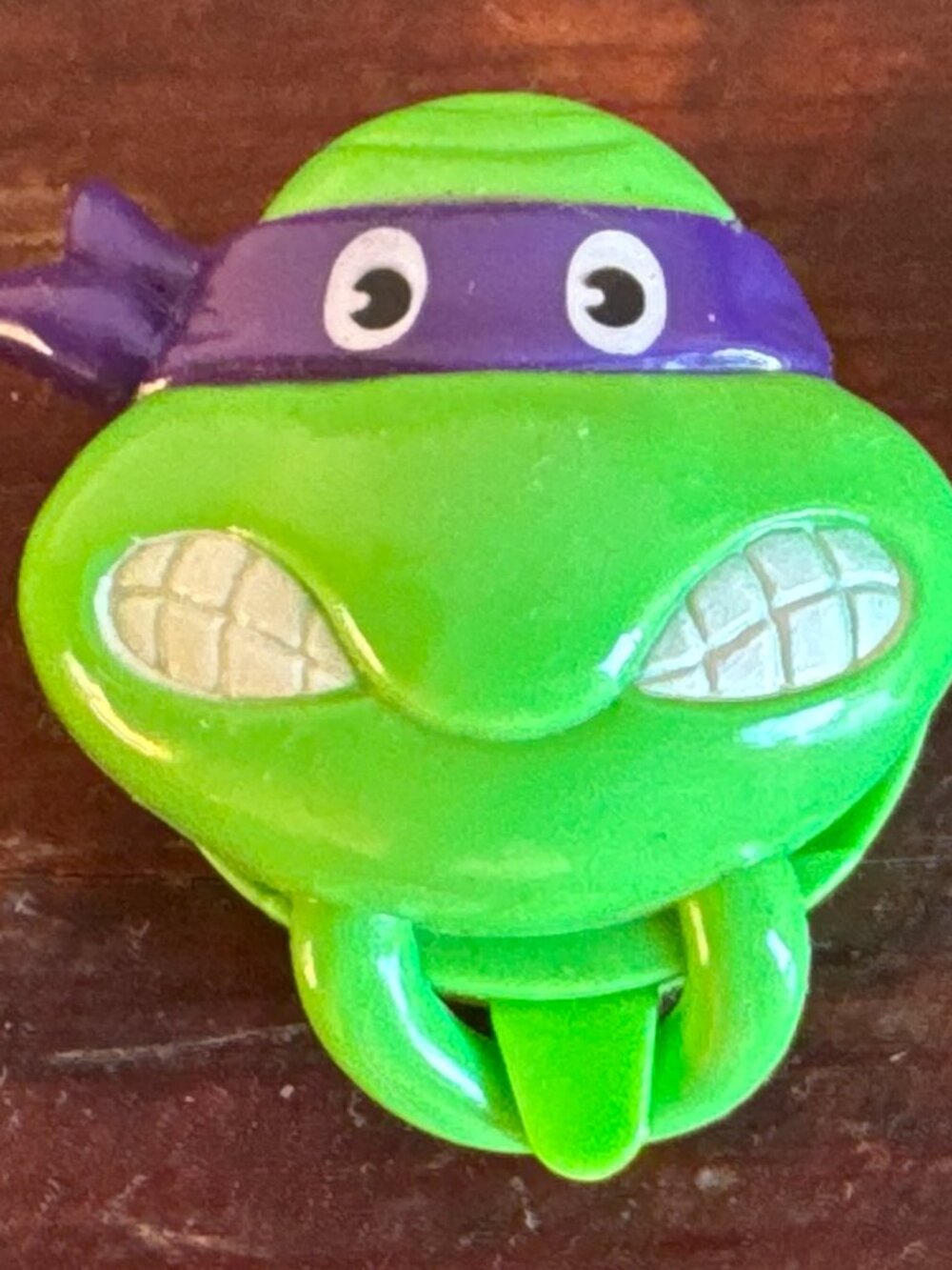 Vtg Teenage Mutant Ninja Turtles Sneaker Snappers TMNT Shoelace Holders (pair)
